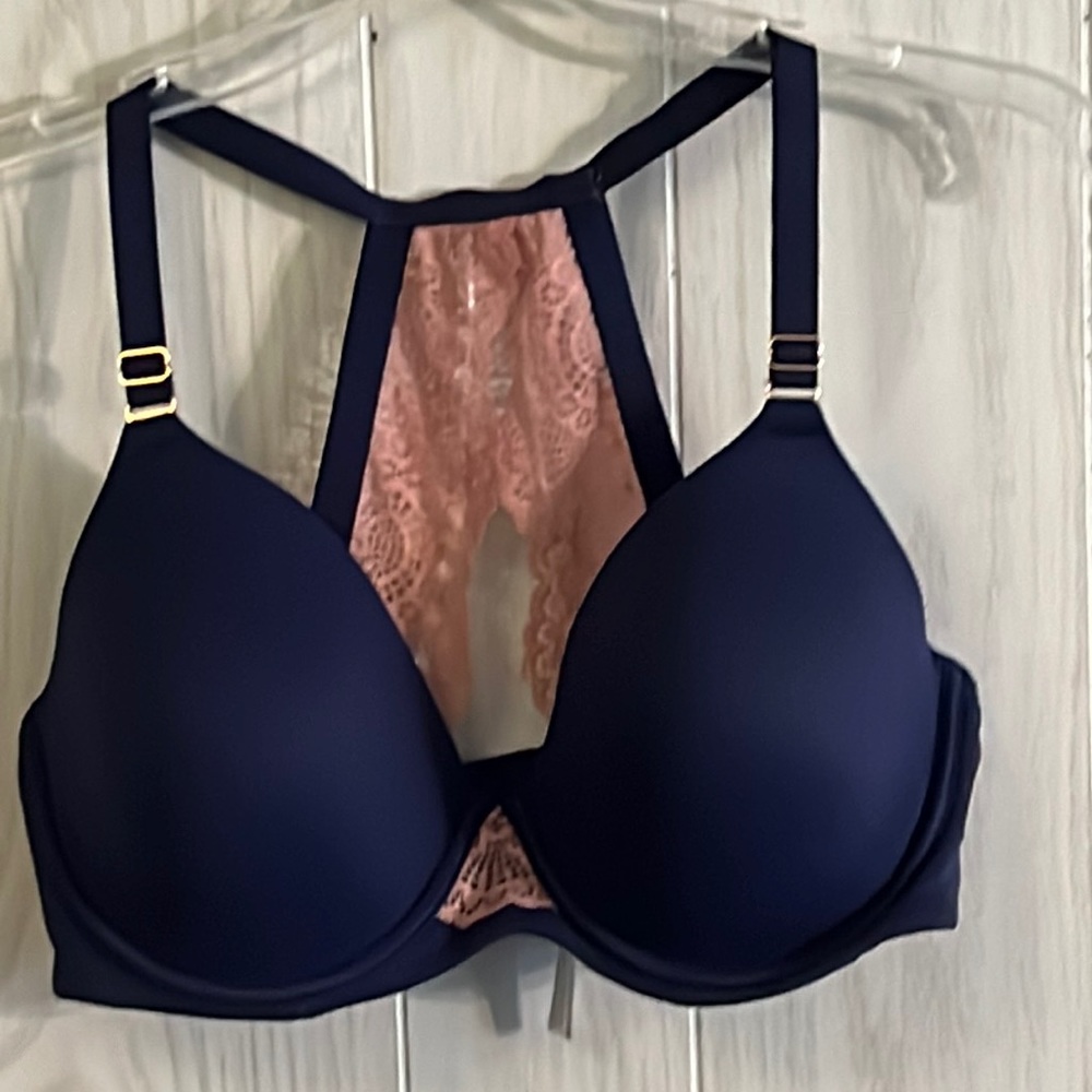 Soma Embraceable FC Geo Lace Racerback bra 36D